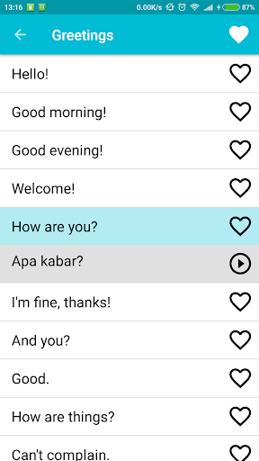 Learn Indonesian - Image screenshot of android app