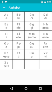 Learn Italian - عکس برنامه موبایلی اندروید