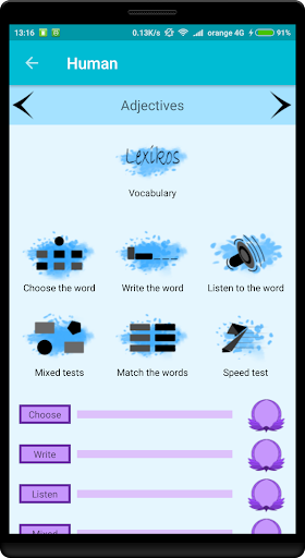 Learn Spanish - عکس برنامه موبایلی اندروید