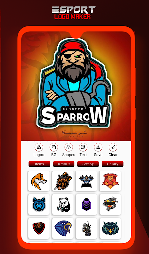 Logo Esport Maker | Create Gaming Logo Maker - Image screenshot of android app