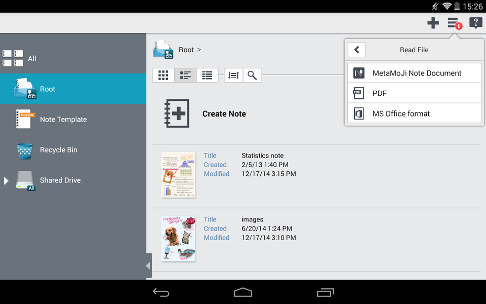 MetaMoJi Extension Kit - Image screenshot of android app