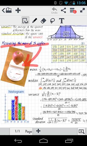 MetaMoJi Note Lite - عکس برنامه موبایلی اندروید