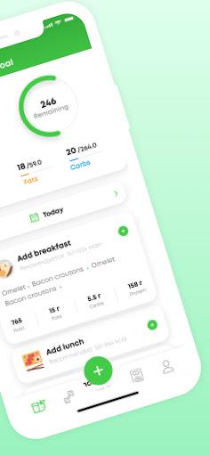 Calorie counter and Food scann - Image screenshot of android app