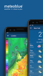 meteoblue weather & maps - عکس برنامه موبایلی اندروید