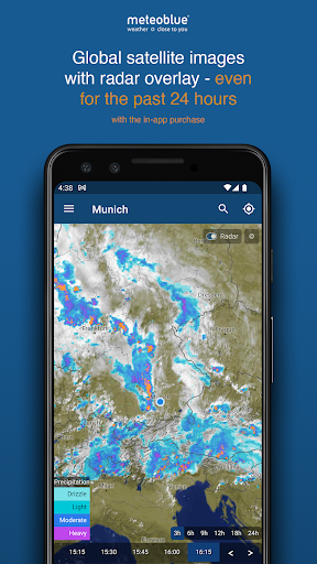 meteoblue weather & maps - Image screenshot of android app