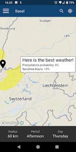 meteoblue weather & maps - عکس برنامه موبایلی اندروید