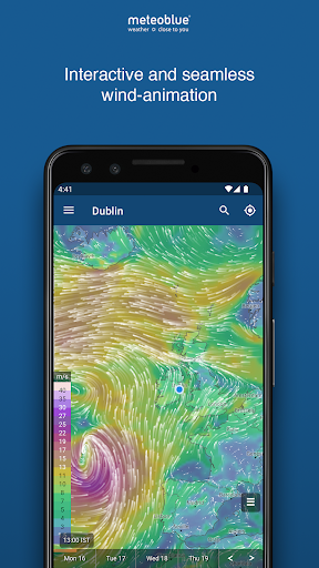 meteoblue weather & maps - Image screenshot of android app