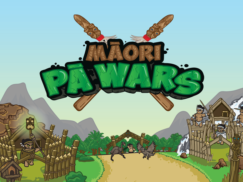 Māori Pā Wars - Image screenshot of android app