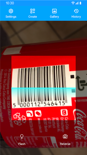 QR Code, Barcode Scanner - Image screenshot of android app