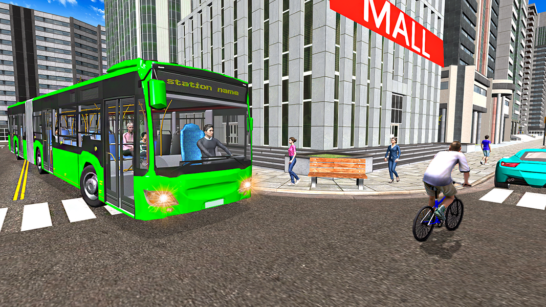 Metro Bus Taxi Driving Games - عکس بازی موبایلی اندروید