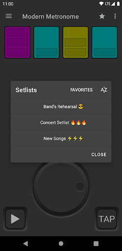 Modern Metronome - Image screenshot of android app