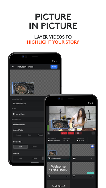 Mevo Studio - عکس برنامه موبایلی اندروید