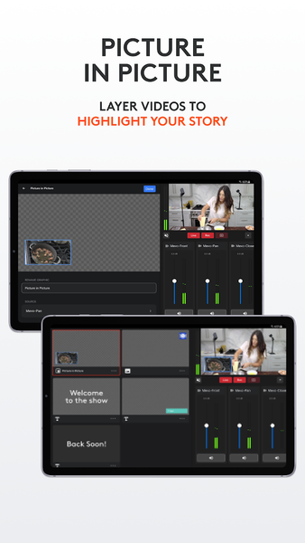 Mevo Studio - عکس برنامه موبایلی اندروید