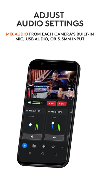 Mevo Studio - عکس برنامه موبایلی اندروید