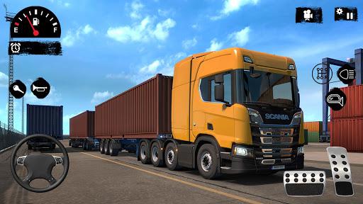 Euro Truck Driver 3D: Top Driving Game 2021 - Image screenshot of android app