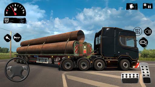 Euro Truck Driver ۳D: Top Driving Game ۲۰۲۱ - عکس برنامه موبایلی اندروید