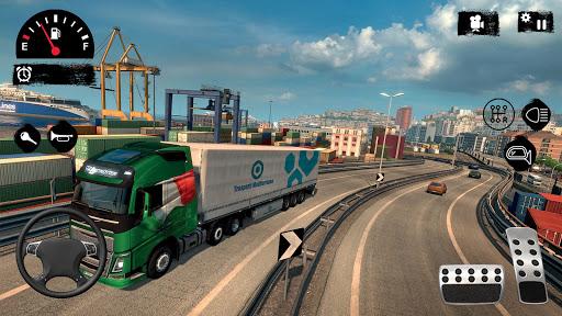 Euro Truck Driver ۳D: Top Driving Game ۲۰۲۱ - عکس برنامه موبایلی اندروید