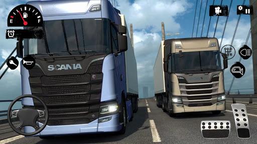 Euro Truck Driver 3D: Top Driving Game 2021 - Image screenshot of android app