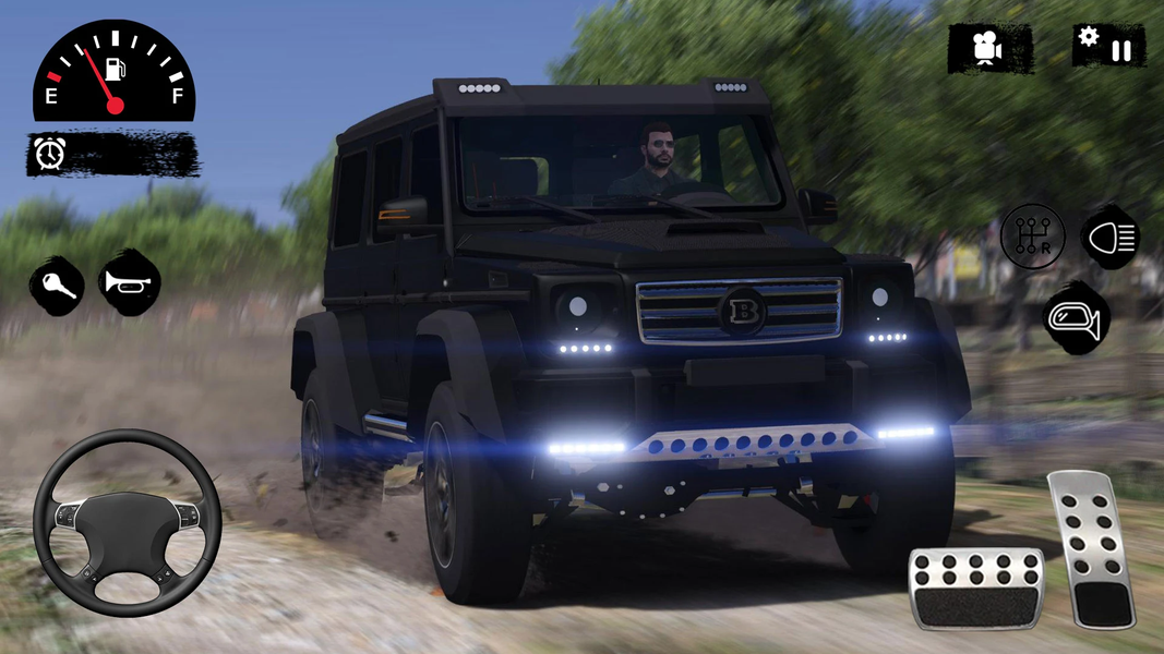 Uphill G Wagon Game Simulator - Gameplay image of android game