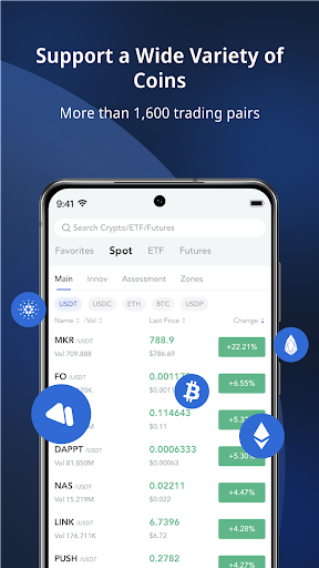 MEXC: Buy Bitcoin BTC & Crypto - عکس برنامه موبایلی اندروید