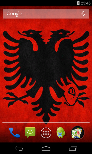 Flag of Albania Wallpapers - Image screenshot of android app