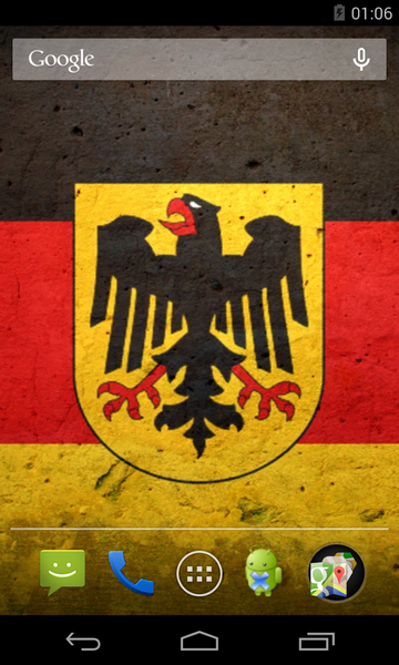 Flag of Germany Live Wallpaper - Image screenshot of android app
