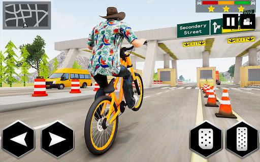 Mountain Bike Simulator 3D - Gameplay image of android game