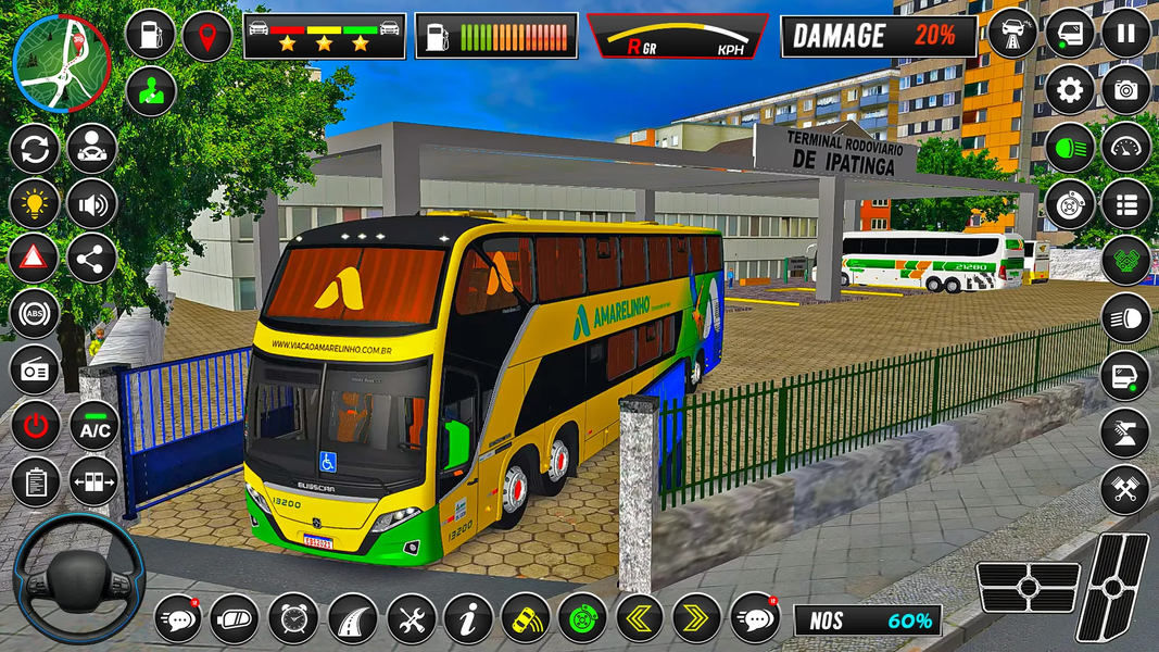 City Driving Sim Bus Game ۳d - عکس بازی موبایلی اندروید