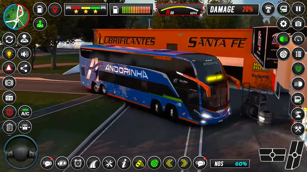 City Driving Sim Bus Game ۳d - عکس بازی موبایلی اندروید