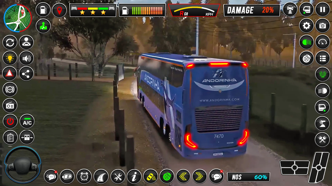 City Driving Sim Bus Game ۳d - عکس بازی موبایلی اندروید