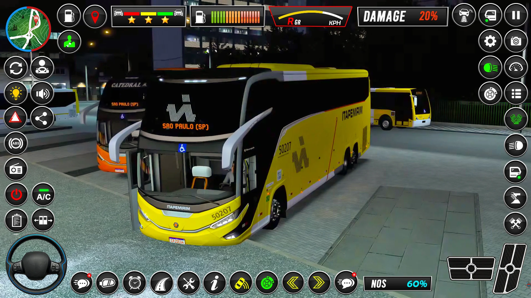 City Driving Sim Bus Game ۳d - عکس بازی موبایلی اندروید