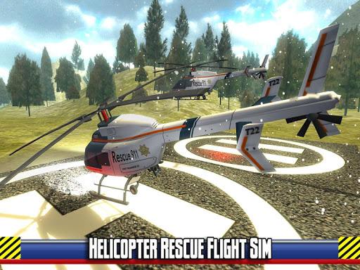 Helicopter Rescue Flight Sim - عکس بازی موبایلی اندروید