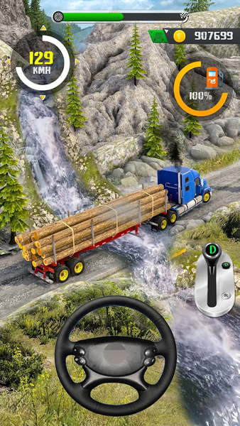 Offroad Truck Runner Game Sim - عکس بازی موبایلی اندروید