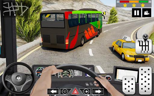 Mountain Bus Simulator 3D - Gameplay image of android game