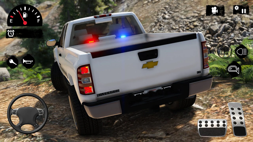 Offroad Police Truck Drive 3D - عکس بازی موبایلی اندروید