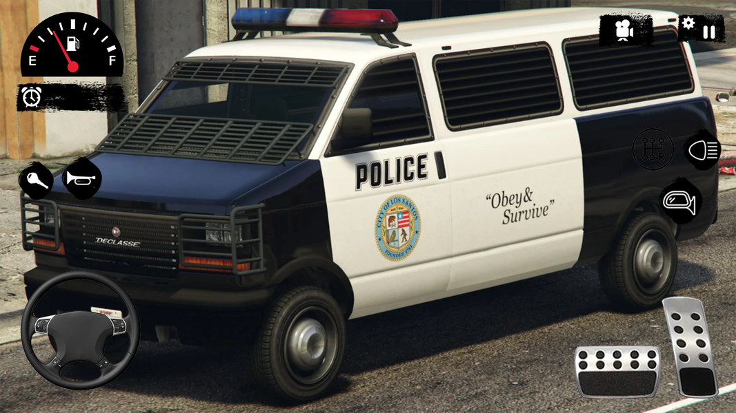 Offroad Police Truck Drive ۳D - عکس بازی موبایلی اندروید