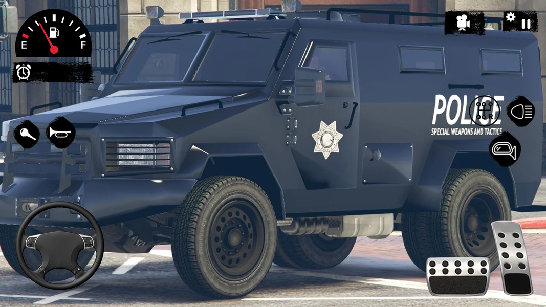 Offroad Police Truck Drive 3D - عکس بازی موبایلی اندروید