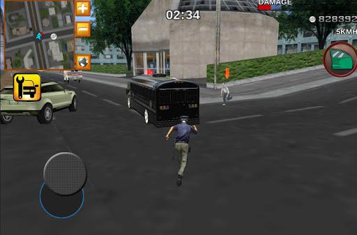 Police bus prison transport 3D - Gameplay image of android game