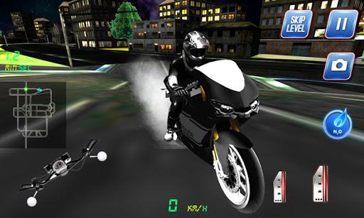 3D Police Motorcycle Race 2016 - Gameplay image of android game