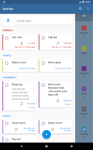 To Do List with Reminder - Image screenshot of android app
