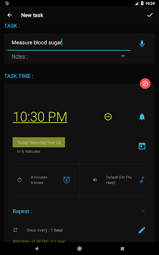 To Do List with Reminder - Image screenshot of android app