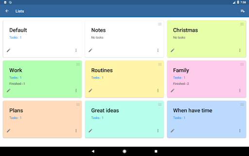To Do List with Reminder - Image screenshot of android app