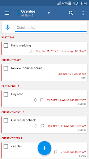 To Do List with Reminder - Image screenshot of android app