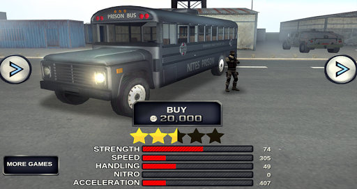 Prison Bus Driver Valley ۳D - عکس بازی موبایلی اندروید