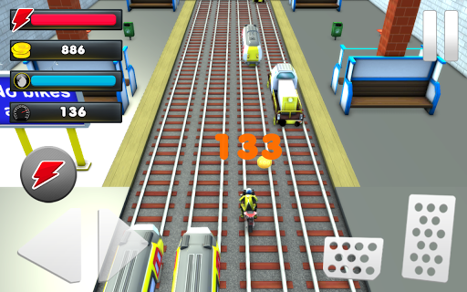 Subway Moto Race: Train Runner - عکس برنامه موبایلی اندروید