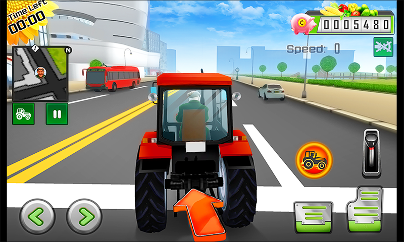 Tractor Farm Stunt Drive 2016 - عکس بازی موبایلی اندروید