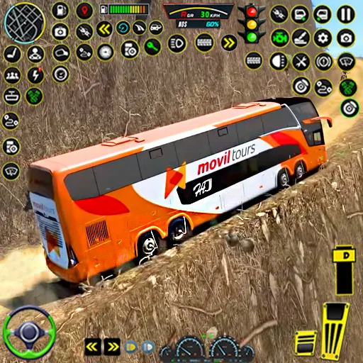 Uphill Bus Simulator Games 3d - عکس بازی موبایلی اندروید