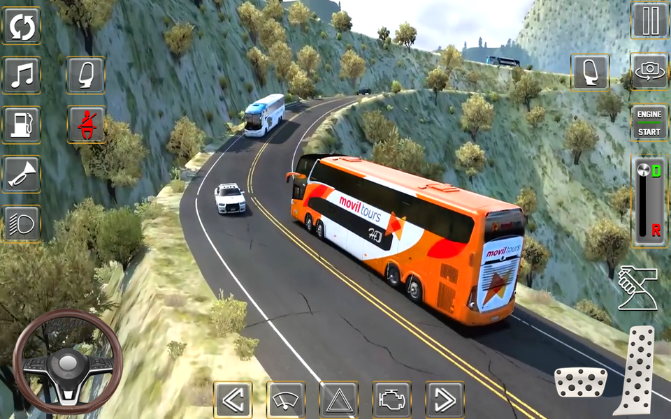 Uphill Bus Simulator Games 3d - عکس بازی موبایلی اندروید