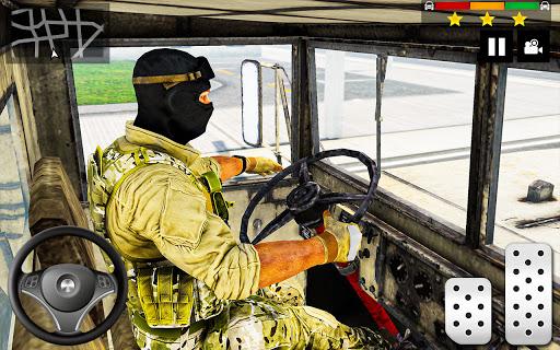 Army Truck Simulator Military Driver Transport Sim - عکس بازی موبایلی اندروید