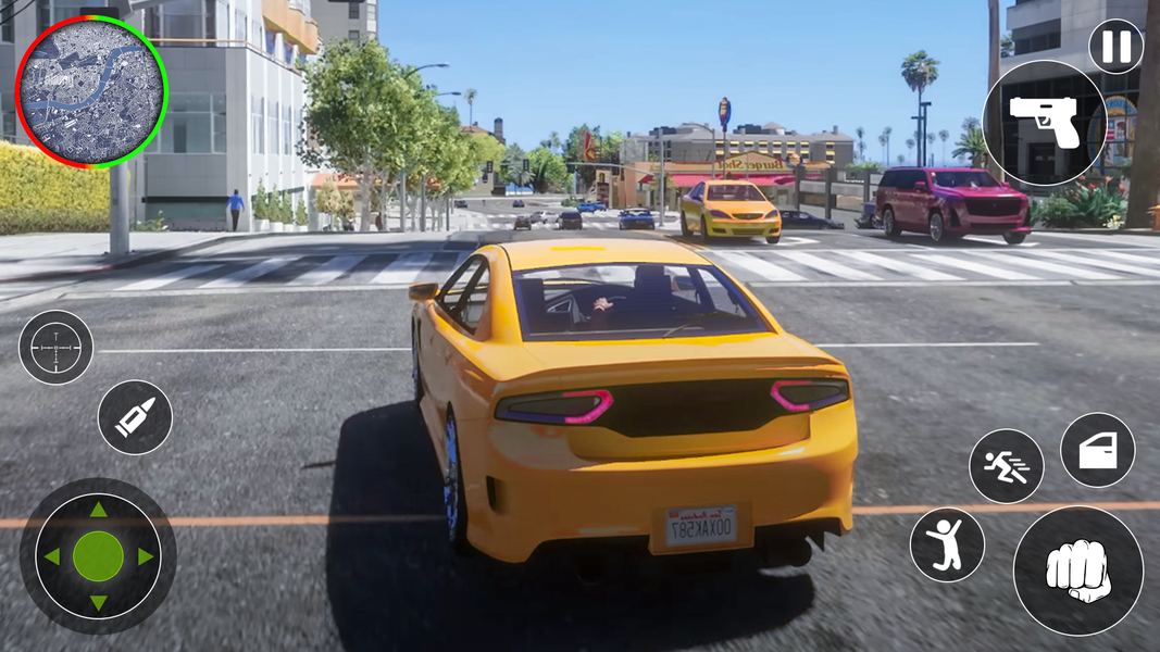 Gangster Crime Simulator Game - Gameplay image of android game